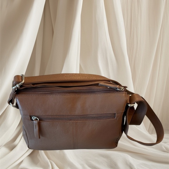 Great American Leather Works Brown Leather Shoulder Bag - Picture 6 of 12
